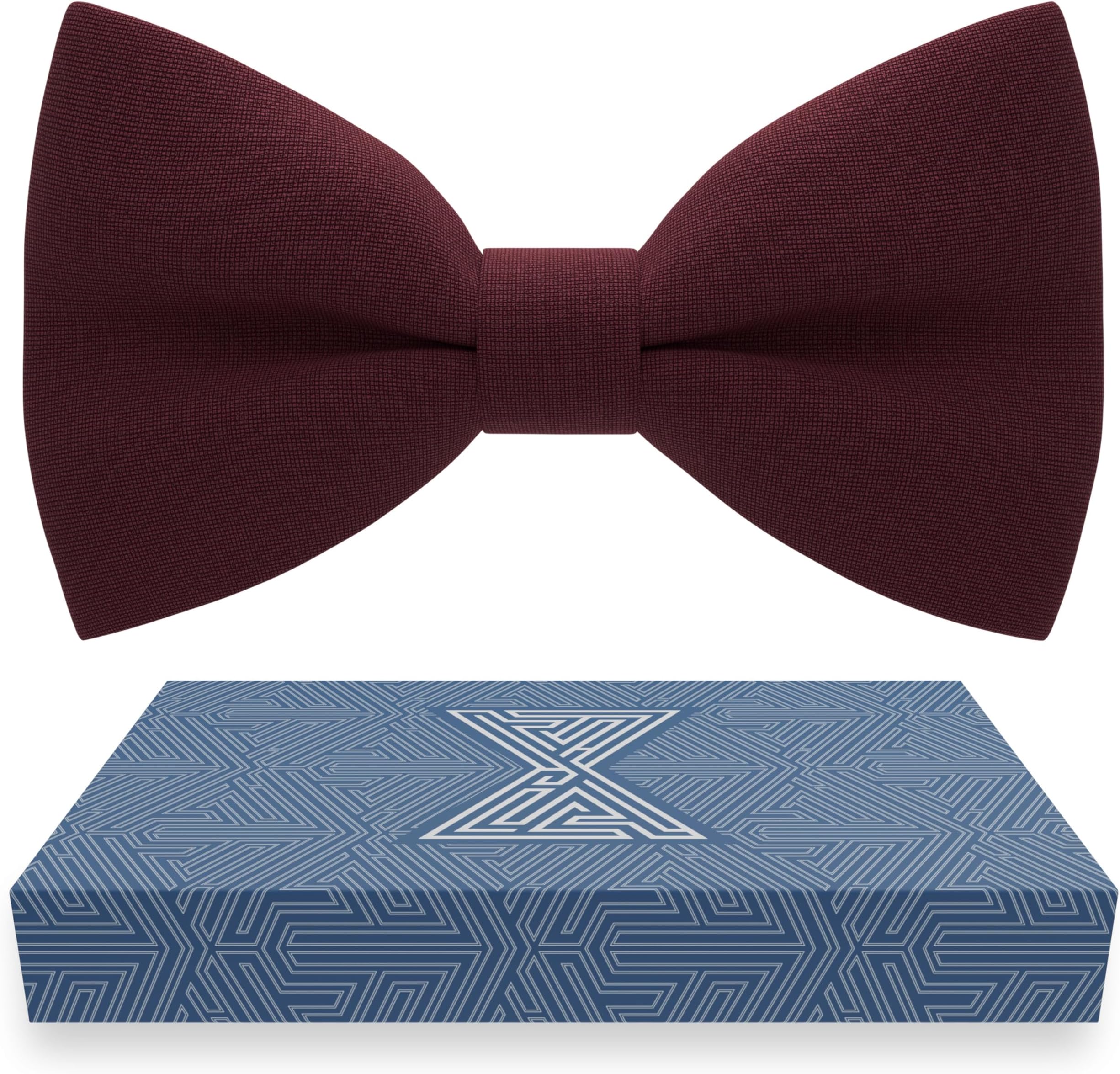 Mens Bowties Pre-tied Shape Clip on Bowtie Solid Men Formal Wear for kids, baby boys, toddler any age bow ties