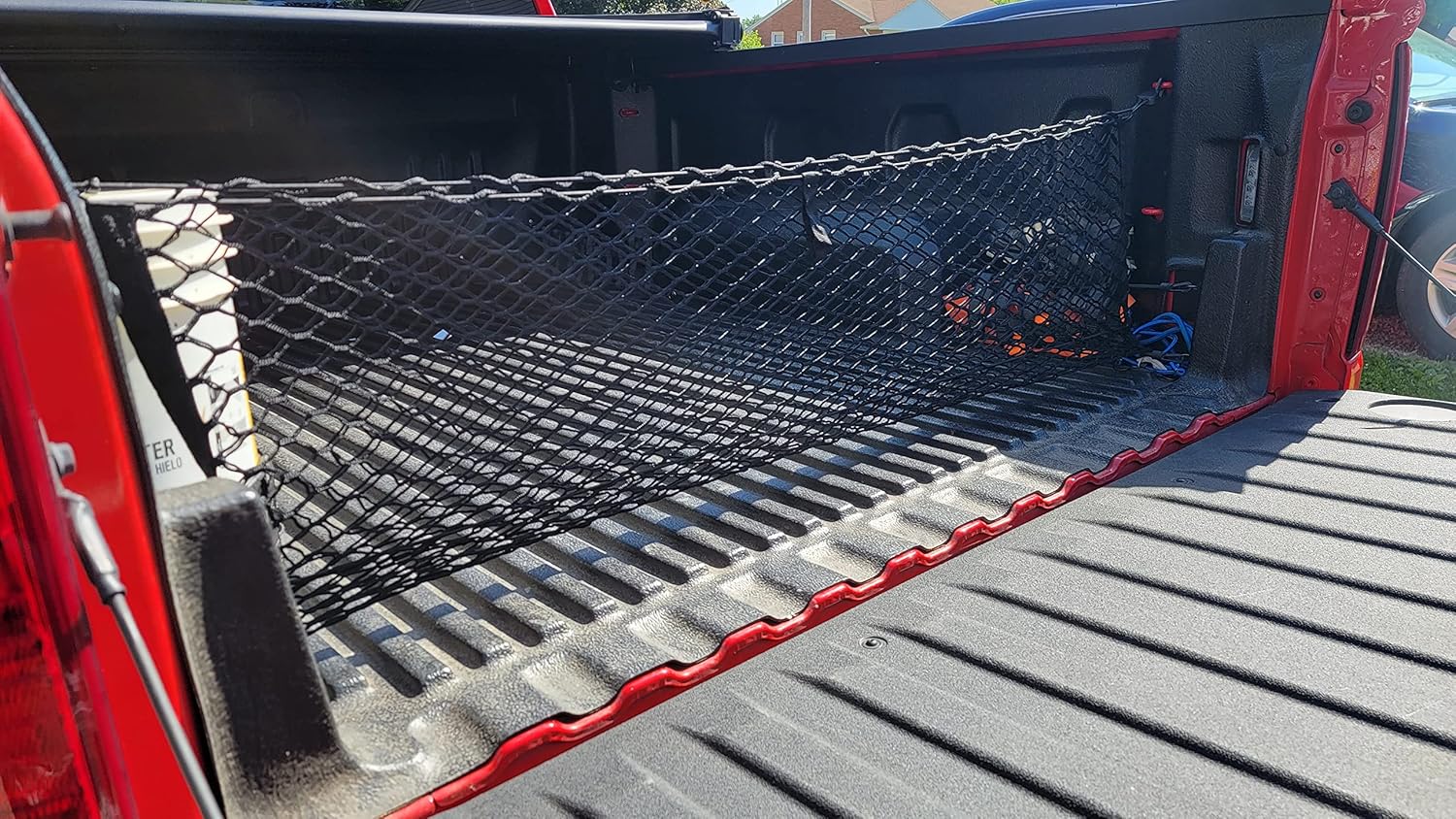 EACCESSORIES EA Envelope-Style Rear Cargo Net for Chevrolet Silverado (2013–2025)