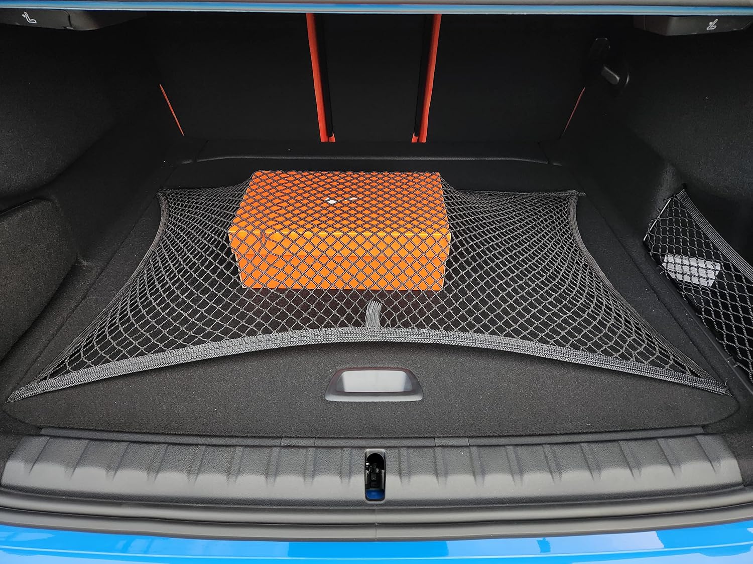 Floor Style Automotive Elastic Trunk Mesh Cargo Net for BMW 2 Series 2021-2025 - Premium Trunk Organizers and Storage - Luggage Net for Coupe - Best Car Organizer for BMW 2 Series (G42)