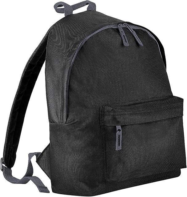 BagBase Fashion Backpack/Rucksack (18 Litres) (One Size) (Black)