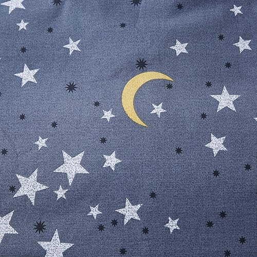 Miniatura 8 de Brandream Juego de ropa de cama de astronauta del espacio exterior para niños, tamaño individual, color gris, 100% algodón, cierre de cremallera