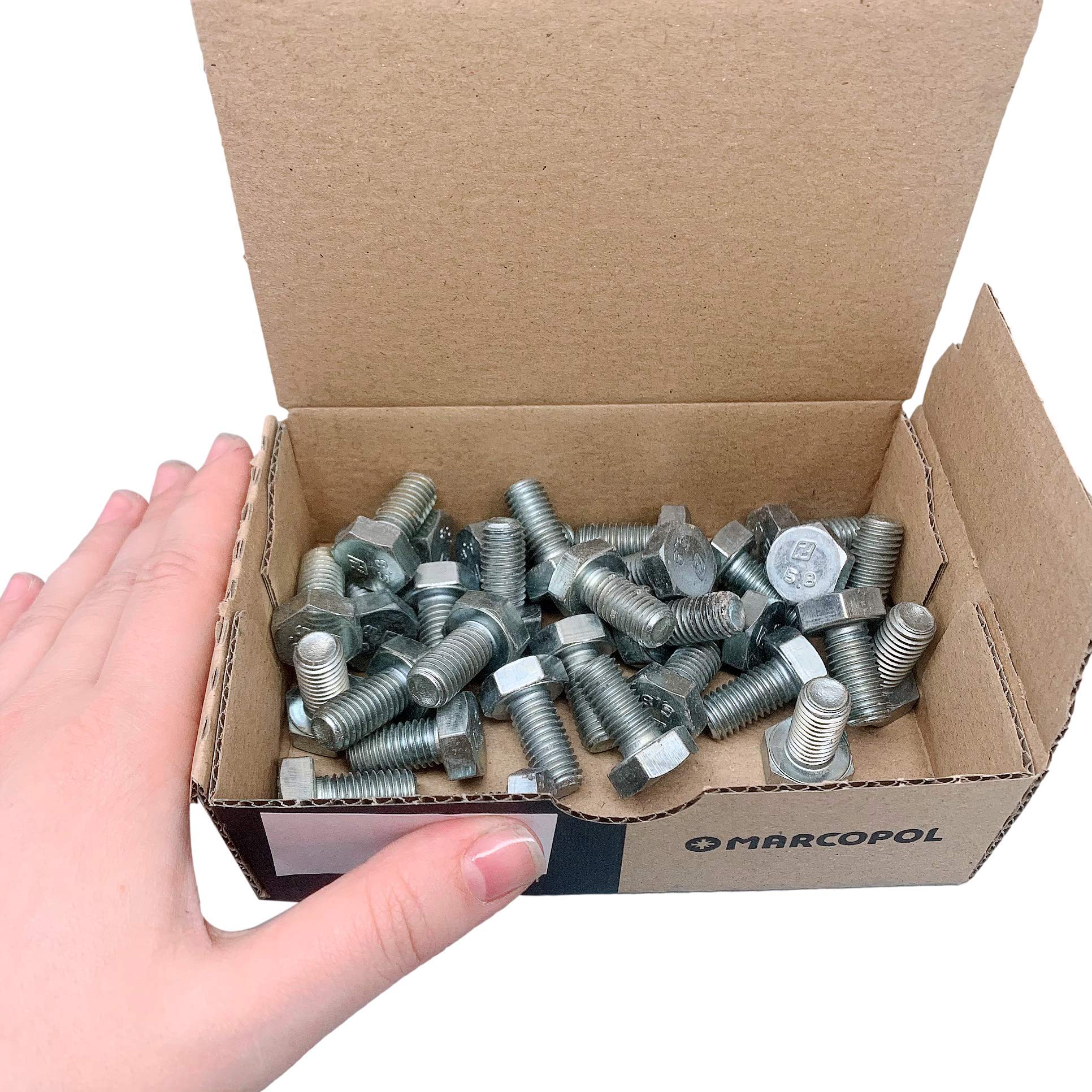 NUOVO SET DI 50 Viti Esagonali M10 80Mm Zincate BZP - Onestopdiy - EUR 95,15 - PicClick IT - Foto 8