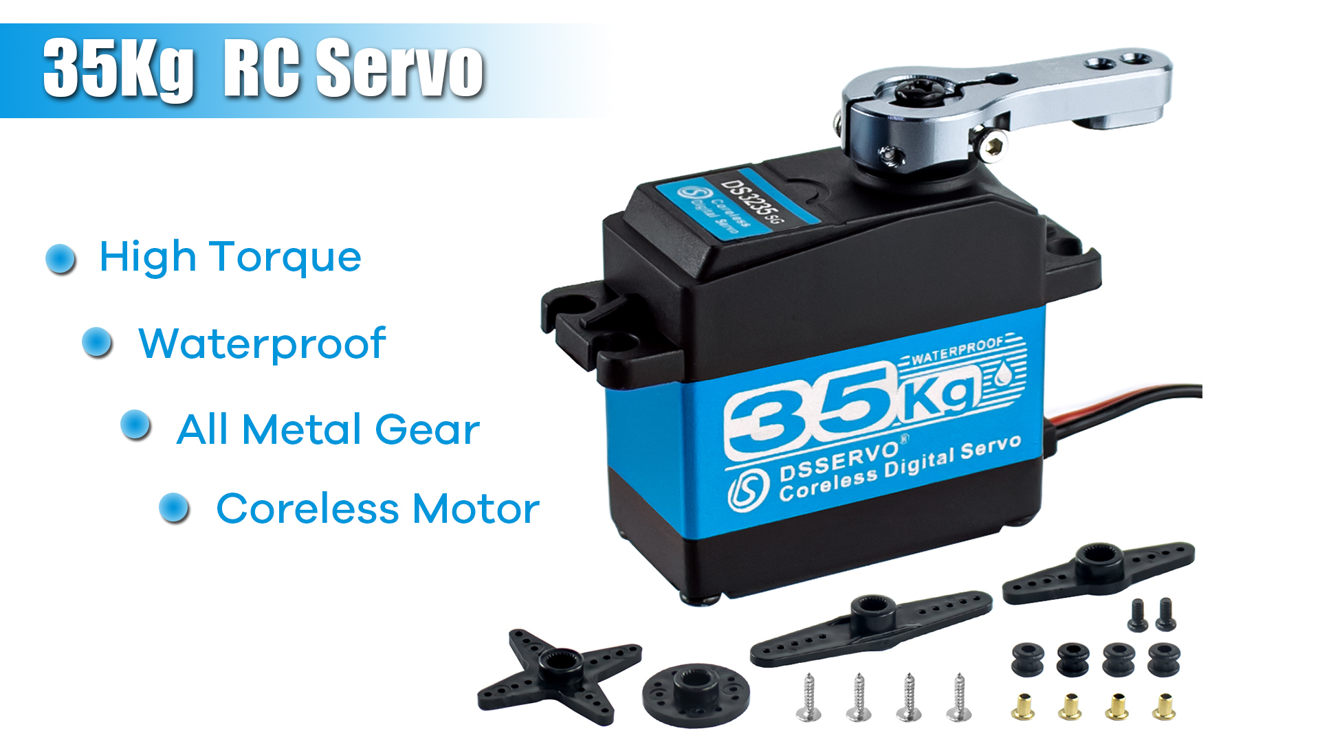 Amazon.com: Hosyond DS3235 35kg Digital RC Servo High Torque All