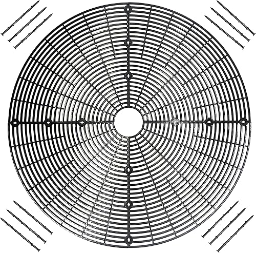 Maceta de rejilla para macetas, cubierta de seguridad para bebés, para proteger a los niños, mascotas, plantas, color negro, 20.8 pulgadas, paquete disponible en Yaxa Peru