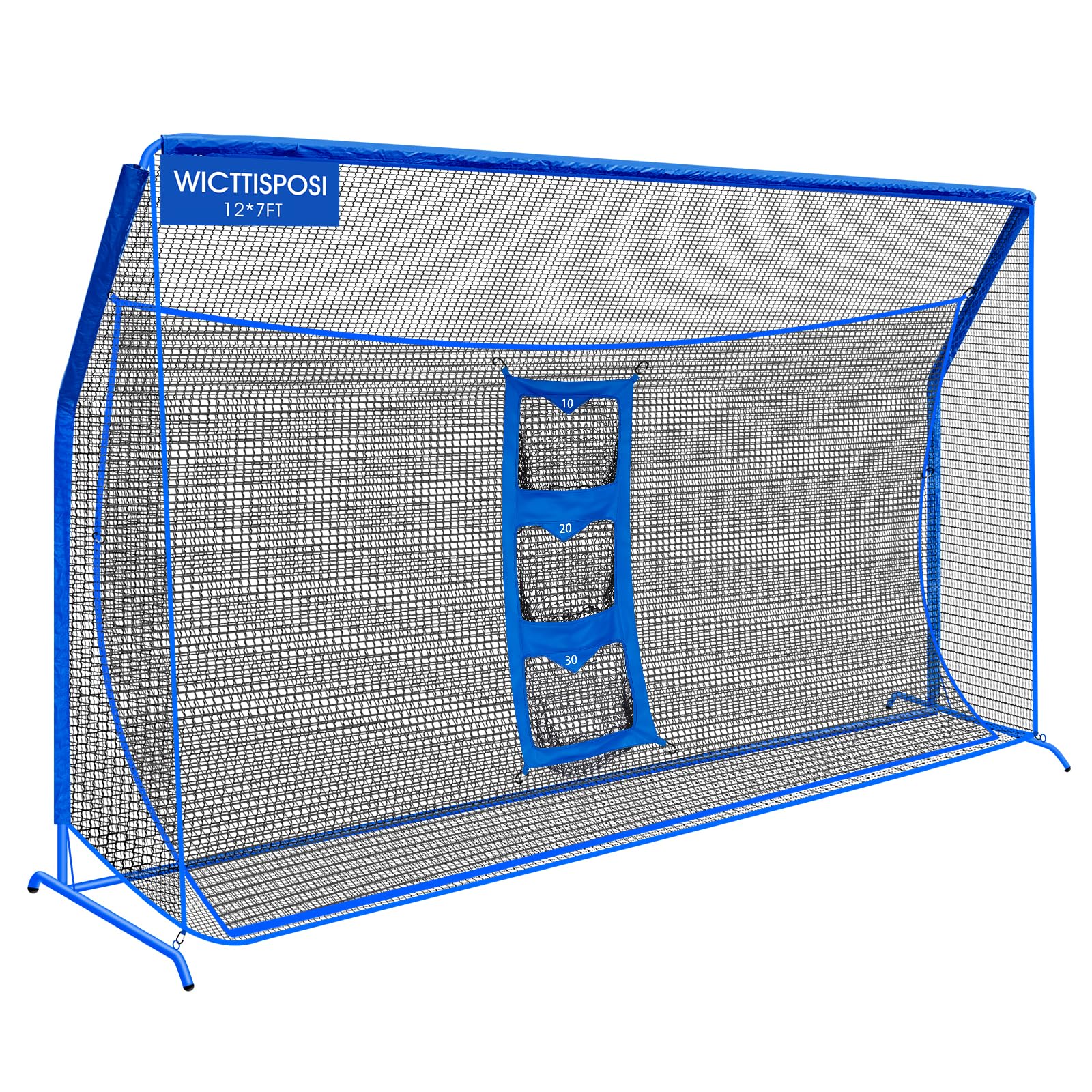 Golf Practice Hitting Net with Extra Striking Net &amp; 3-Zone Chipping Net