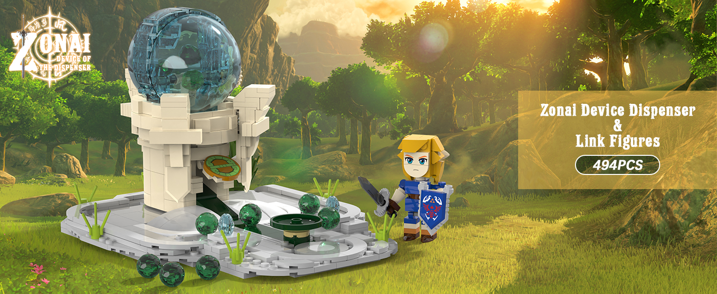 トルビョンセット MOC F-C5788 Zelda: Breath Of The Wild Station Custom LEGO Model