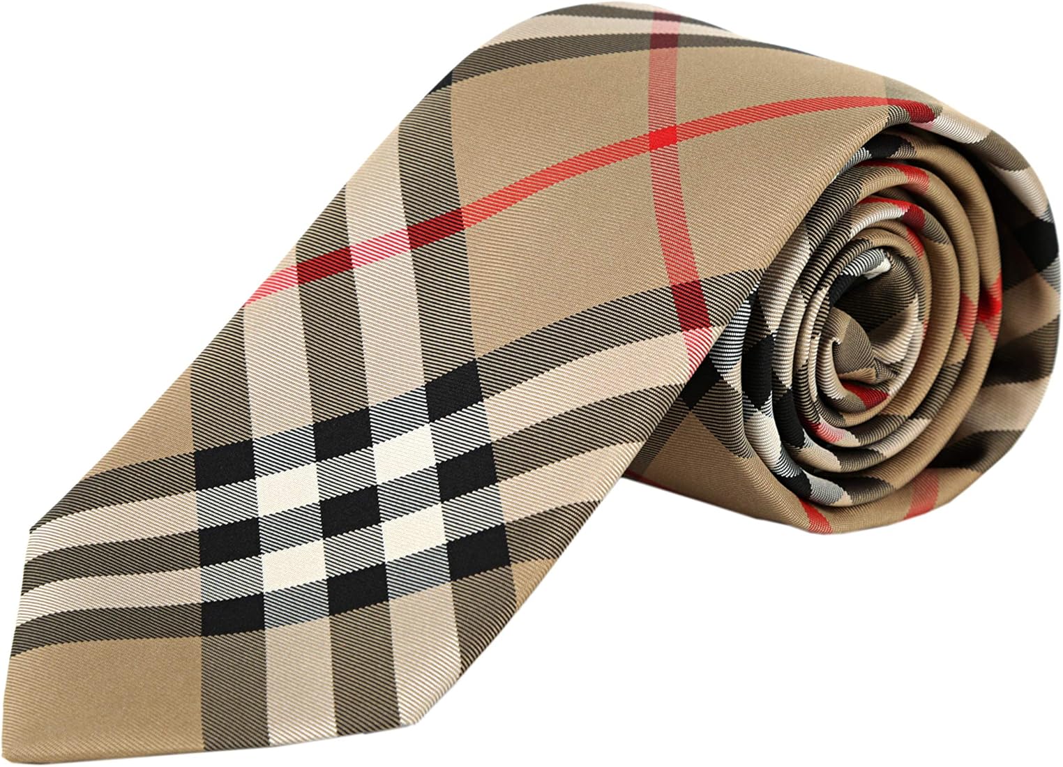 春夏秋冬おさんぽシリーズ Ｅ バーバリー ネクタイ クラシックカット
