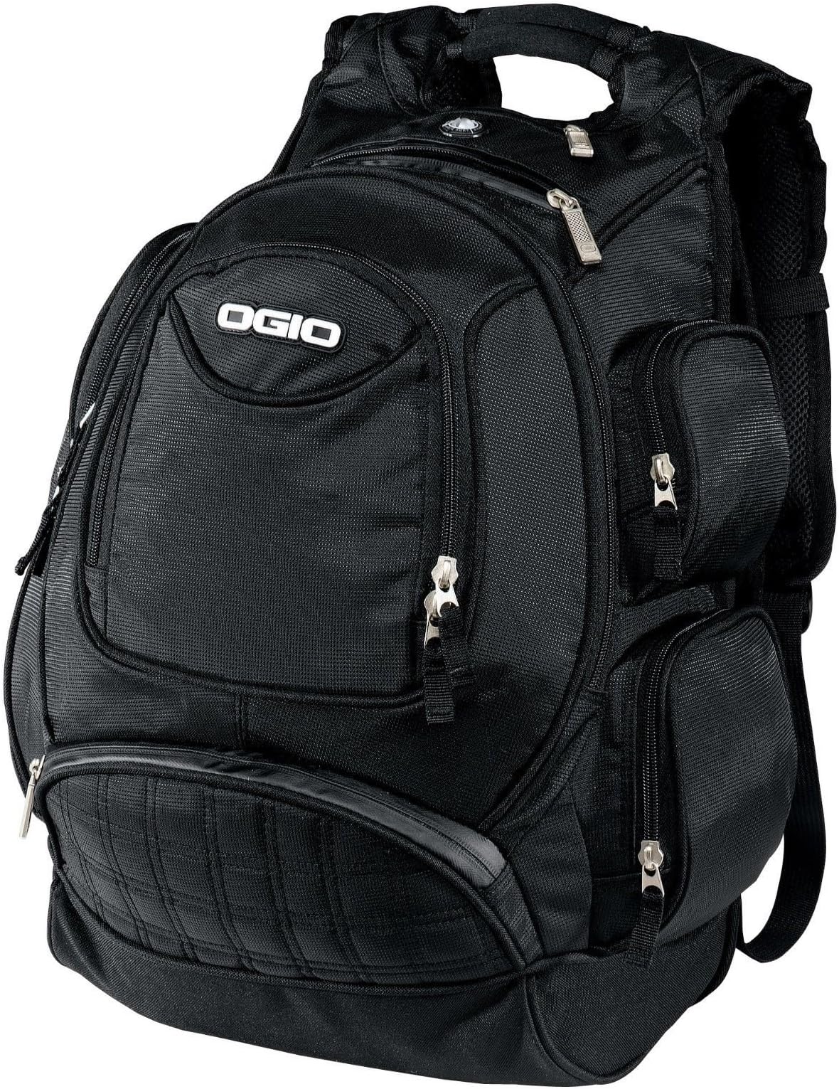Metro Street Computer Laptop Backpack, Black