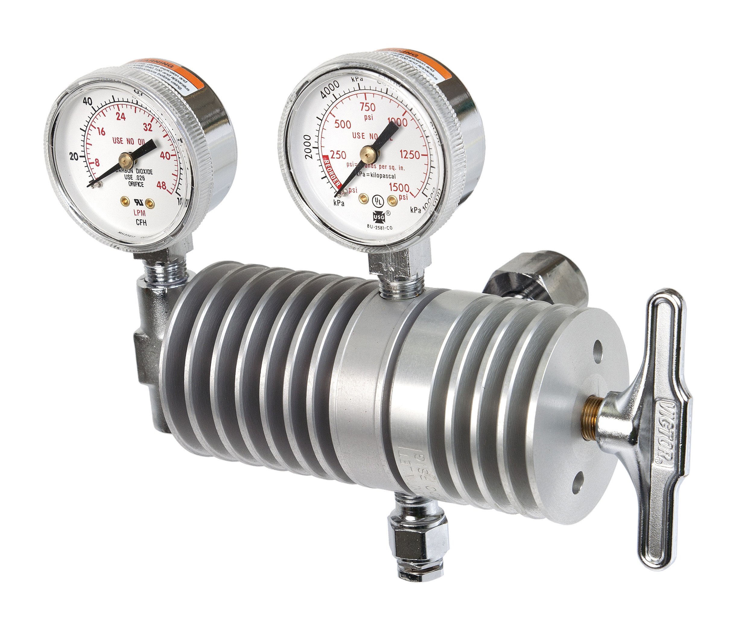 Victor 0781-0354 SR312-320 Professional Co2 Regulator Flow Meter