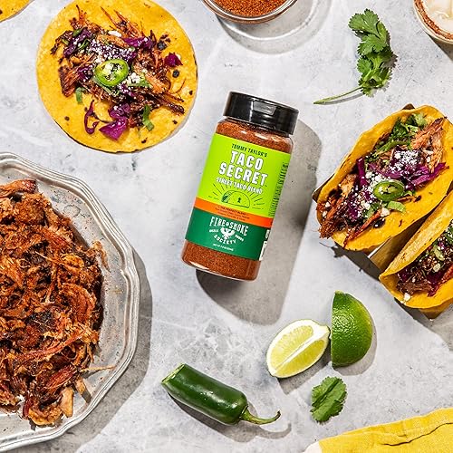 Miniatura 5 de Fire & Smoke Society Taco Secret - Mezcla de condimentos para tacos  Botella extragrande  Mezcla de condimentos para fajitas, carnitas, carne,