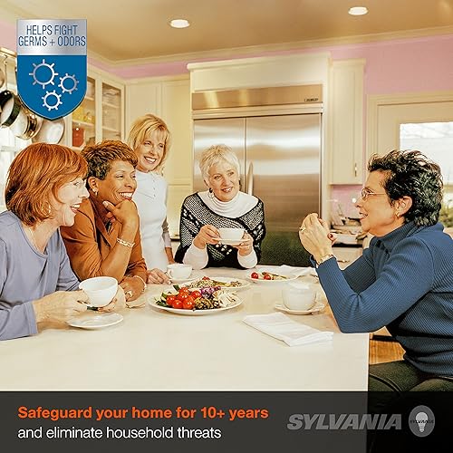 Miniatura 5 de Sylvania - Kit de luz empotrable de 5 pulgadas6 pulgadas con tecnología LightSHIELD, LED germicida, 9 W  65 W, 700 lúmenes, 5 CCT selección de