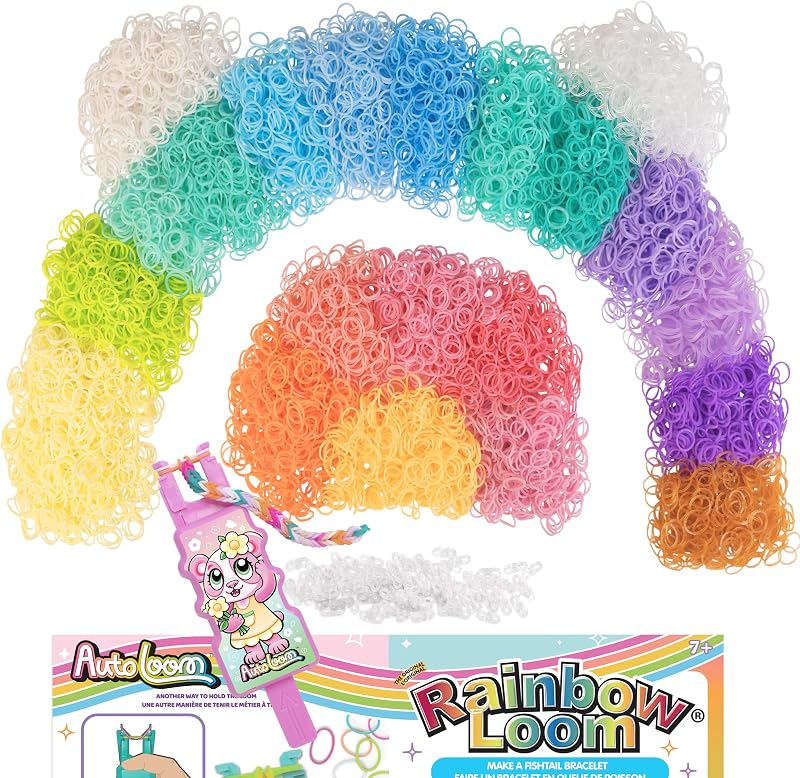 Megapaquete AutoLoom de 11.000 bandas pastel: 22 colores suaves