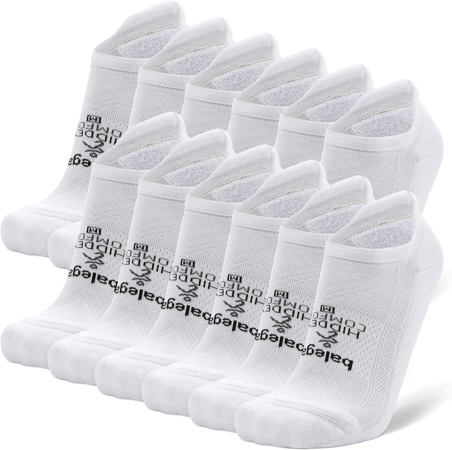 Balega Hidden Comfort Performance No Show Multipacks/Bundles Athletic Running Socks for Men and Women