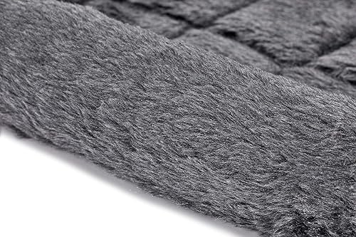 Miniatura 7 de New World - Kit de jaula para perros de doble puerta  El kit de jaula para perros incluye una jaula para perros de dos puertas, cama gris a juego y