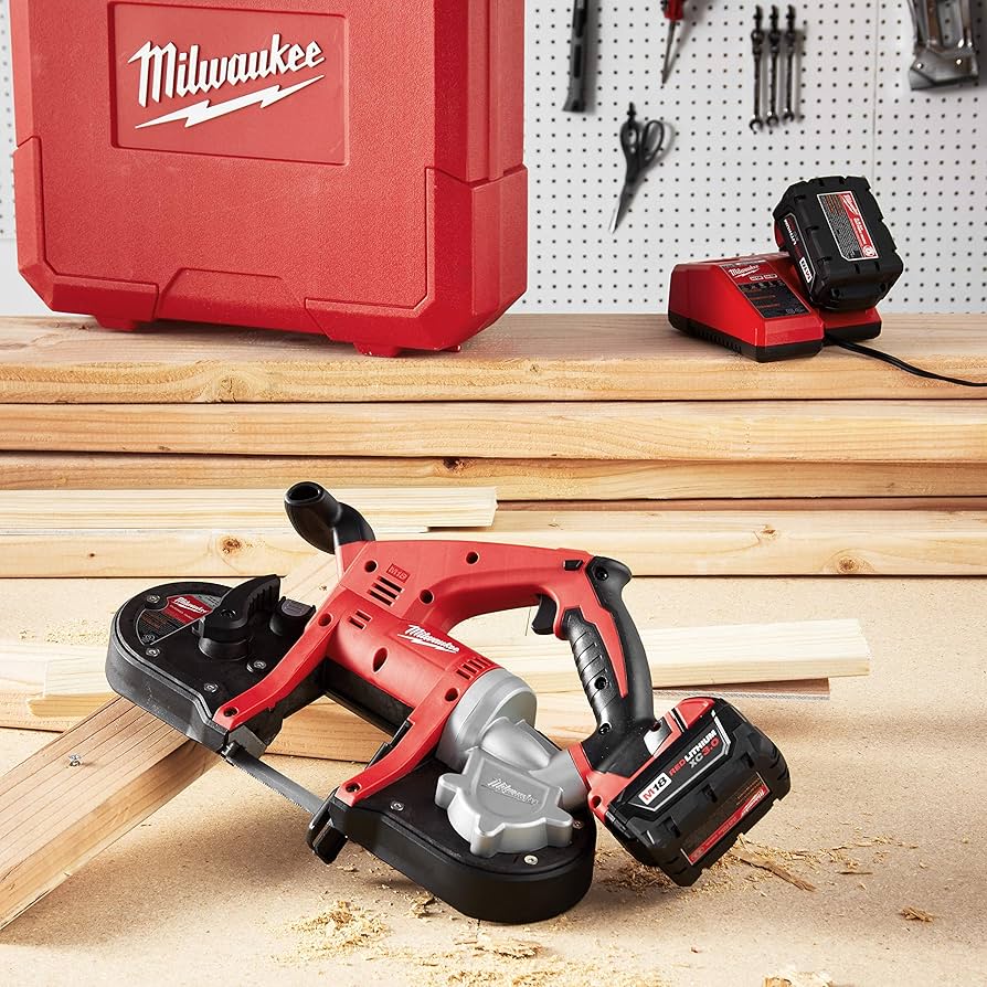 アガベ　SAD Milwaukee 2629-22 M18 18-Volt Cordless Band Saw Kit - Power