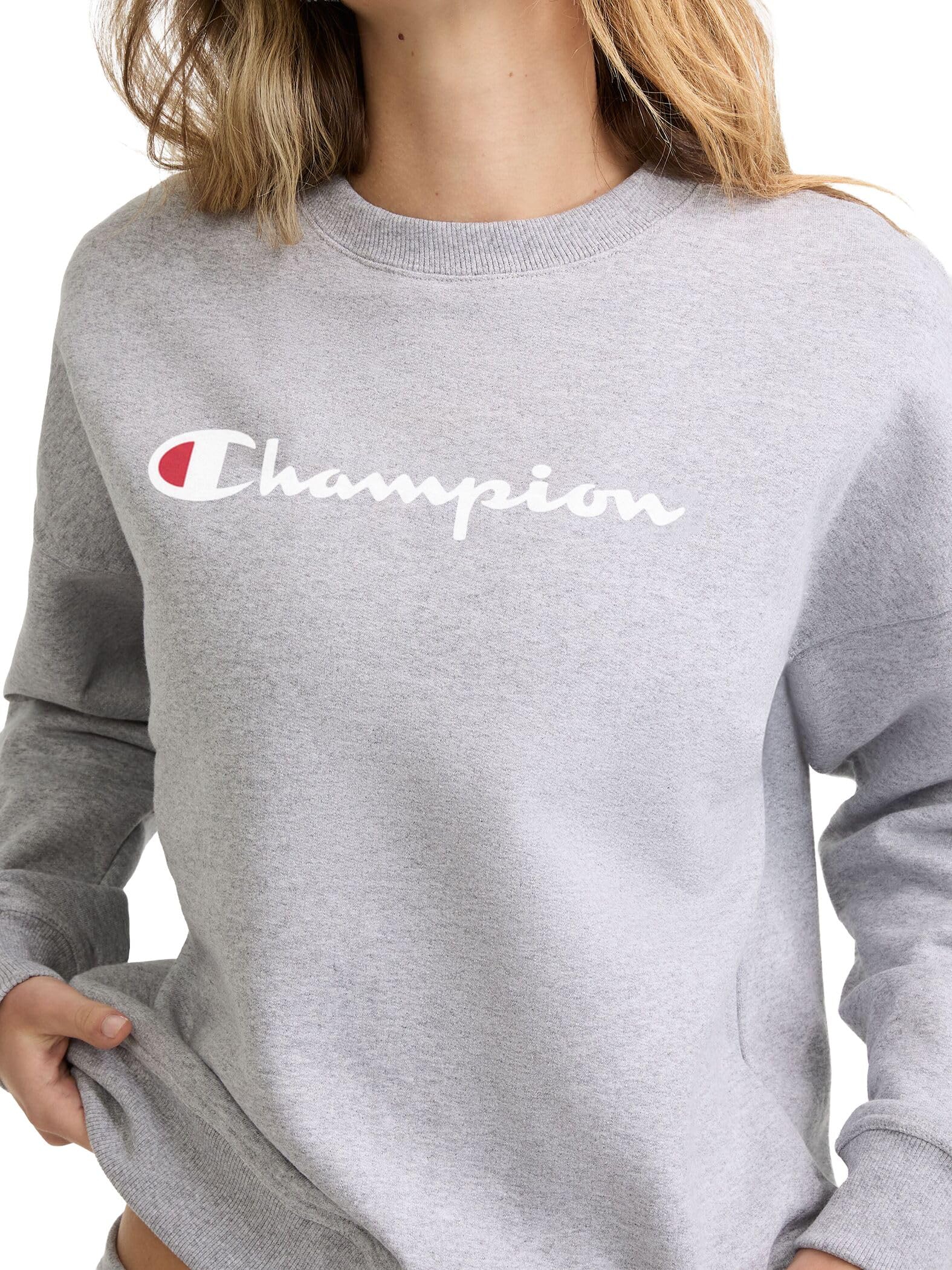 Champion Powerblend Relaxed Crew (Colori Pensionati) Pullover Donna