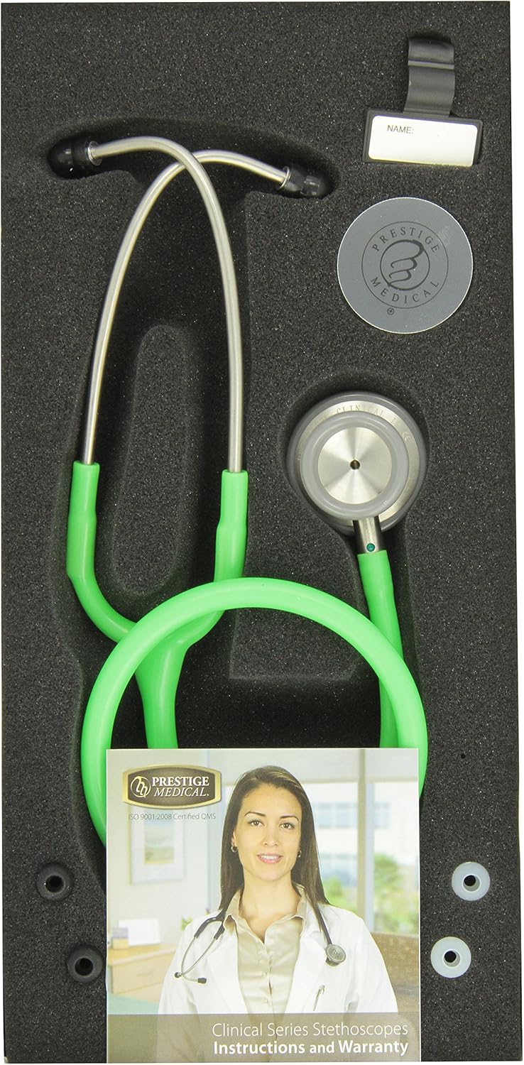 Prestige Medical Clinical 1 Stethoscope, Aqua Sea : Industrial & Scientific