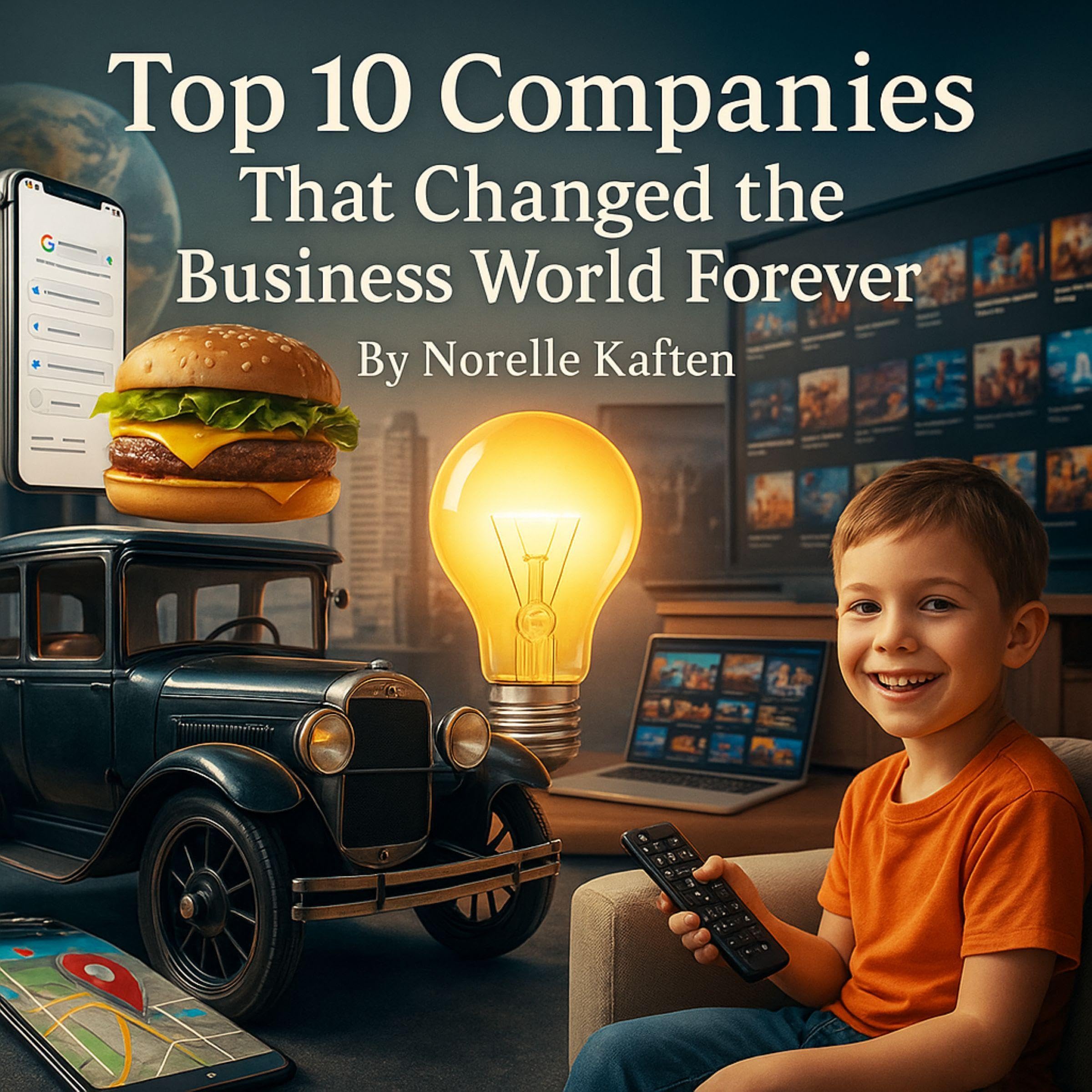 Cover art for Top 10 Companies: That Changed the Business World Forever