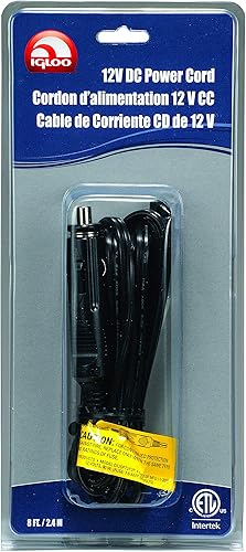 Miniatura 2 de Igloo Cable de alimentación CC de 12 voltios, negro (25121)