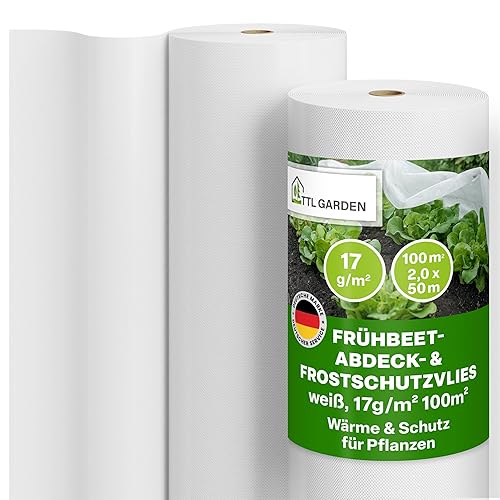 TTL Garden Toison non-tissée d'hiver 17 g/m² - 100 m²