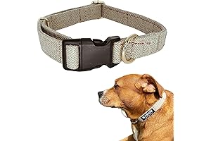 Pawsitive Wool "Tweed" Dog Collar - Hypoallergenic Dog Collar