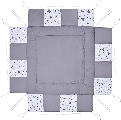 Amilian Lau16 Tour De Parc Protection 100 X 100 Cm Amazon Fr Bebe Et Puericulture