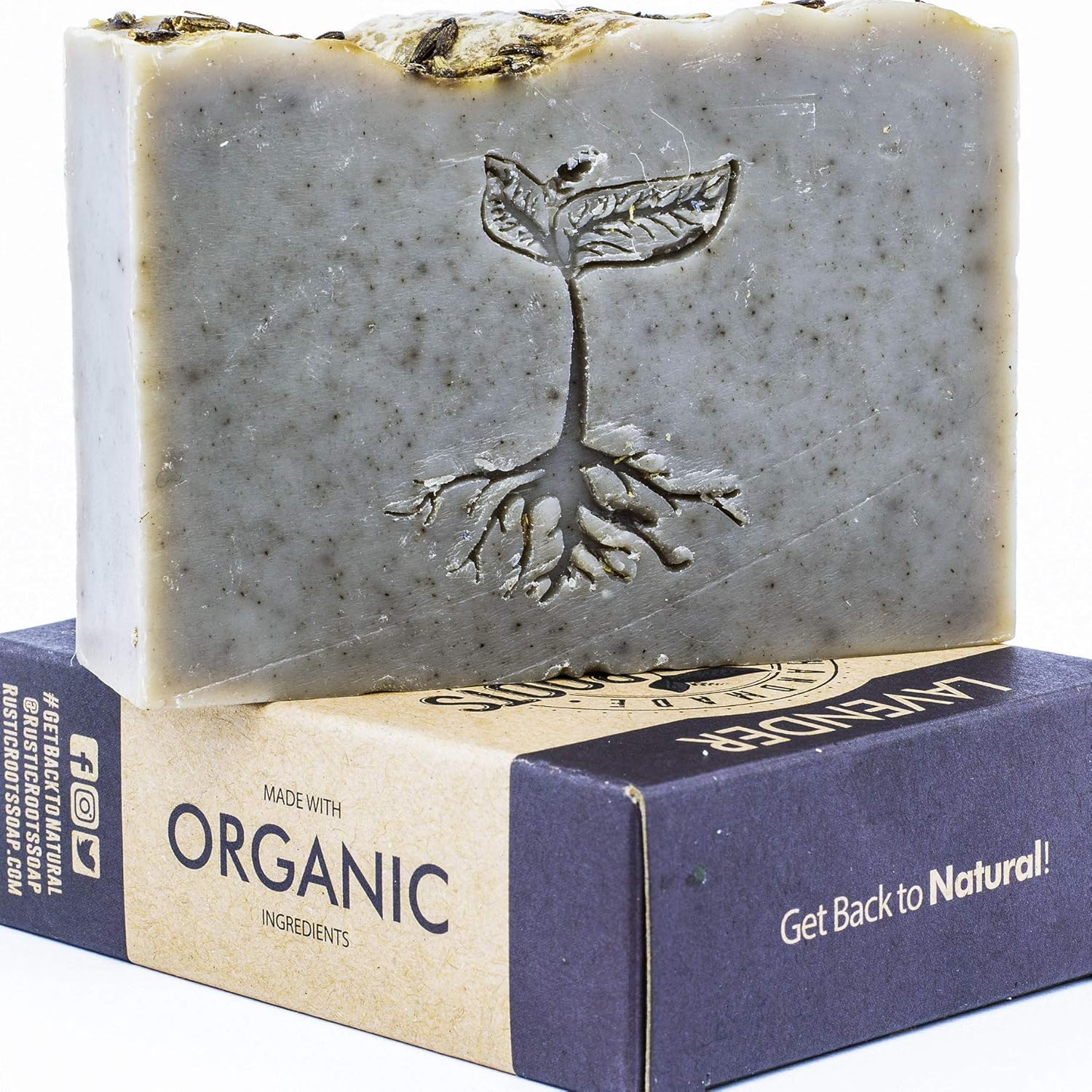 Lavender Soap Handmade with Shea Butter & Lavender