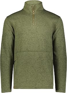 Men's Holloway Alpine Sweater Fleece 1/4 Zip Pullover