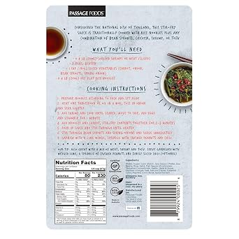 Passage To Asia, Sauce Stir Fry Pad Thai, 7 Ounce