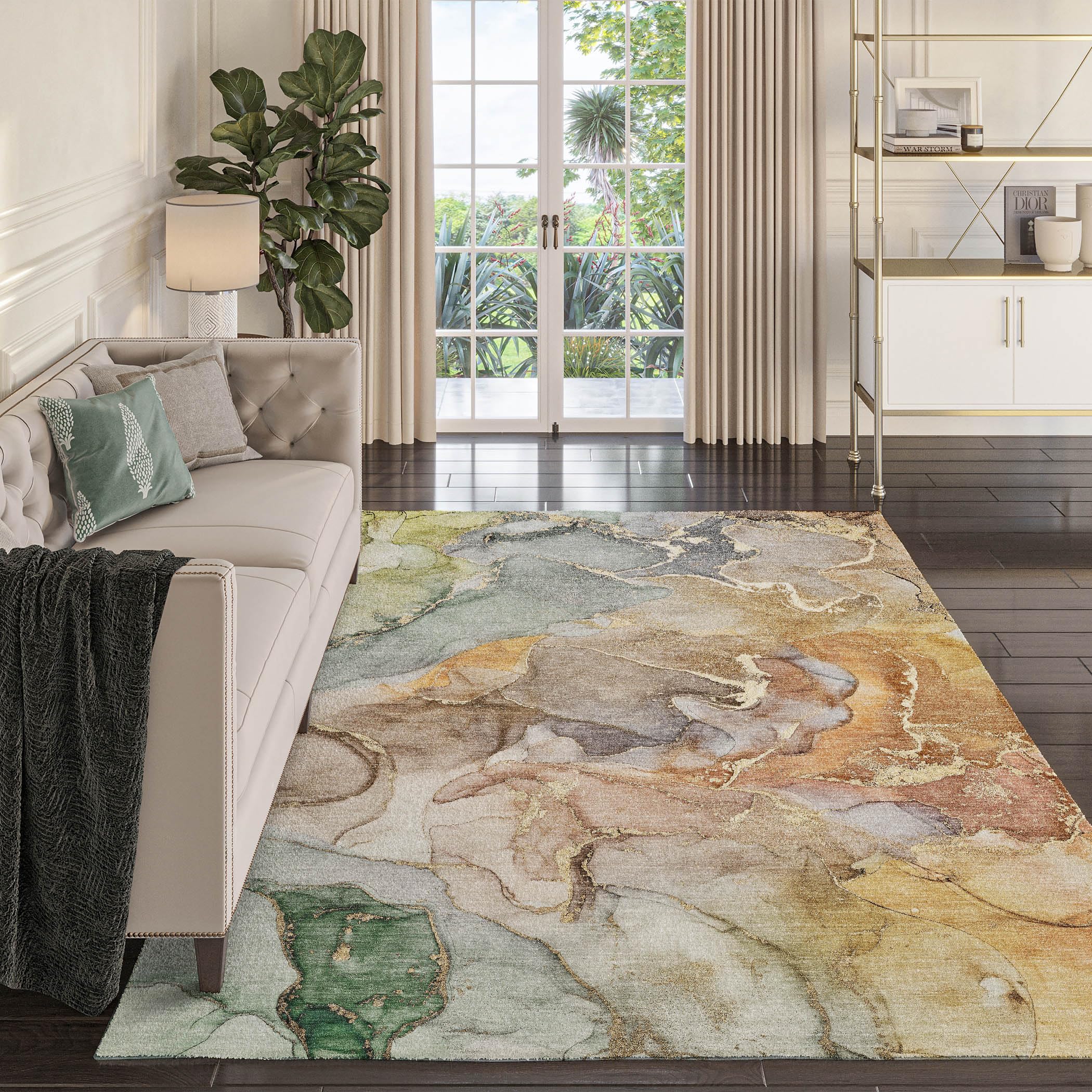 オリーブ様 Amazon.com: Dalyn Rugs Odyssey OY1 Taupe 9' x 12' Soft Luxury