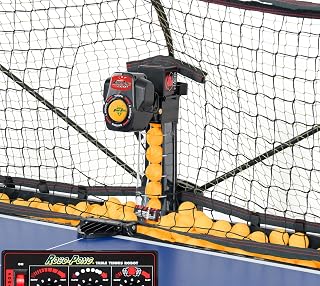 Table Tennis Robot - Robo-Pong 2040+ Original Inventor of Ping Pong Robot Since 1972, USA Designed Professional Ping Pong Ball Machine with Recycling Net System for Home Training