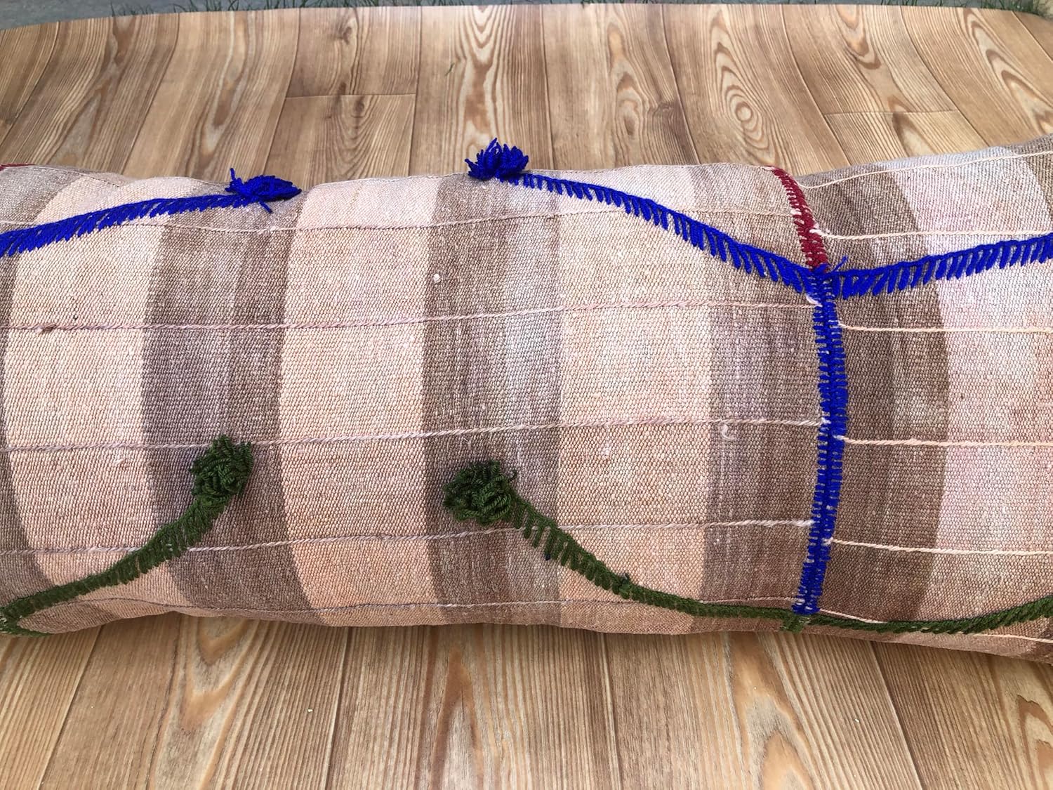 Lumbar Turkish kilims Pillow Lumbar Cover Kilim, Turkish Kilim Pillow Cover 14x38 inches Turkish Lumbar Pillows
