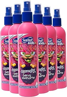 Sponsored Ad - Suave Kids Detangler Spray For Tear-Free Styling, Berry Awesome Dermatologist-Tested Hair Detangler Formula...