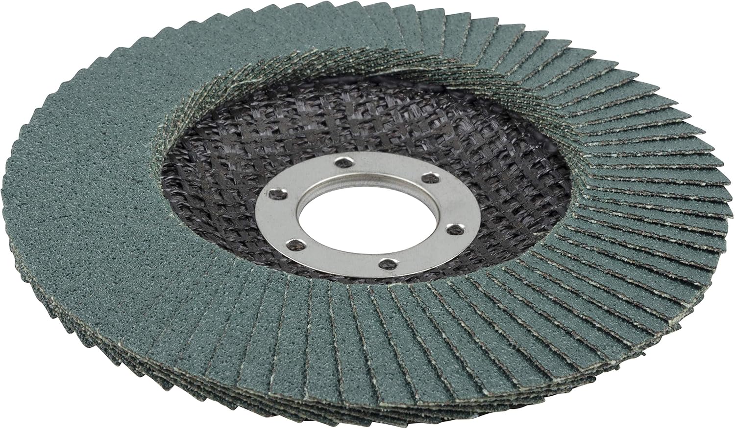 Buy wolfcraft Angle grinder mop disc, zircon corundum grit 80, Ø 115 x 22.2 mm For the coarse