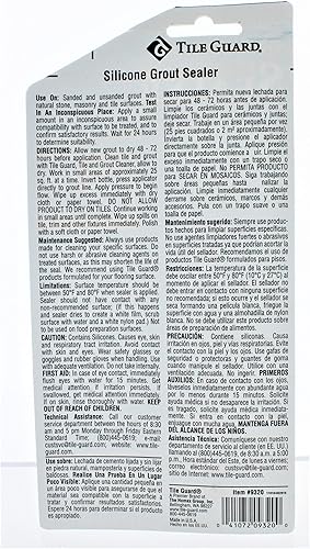 Miniatura 2 de Homax Group 9320 Tile Guard Sellador de lechada de silicona, 4.3 onzas