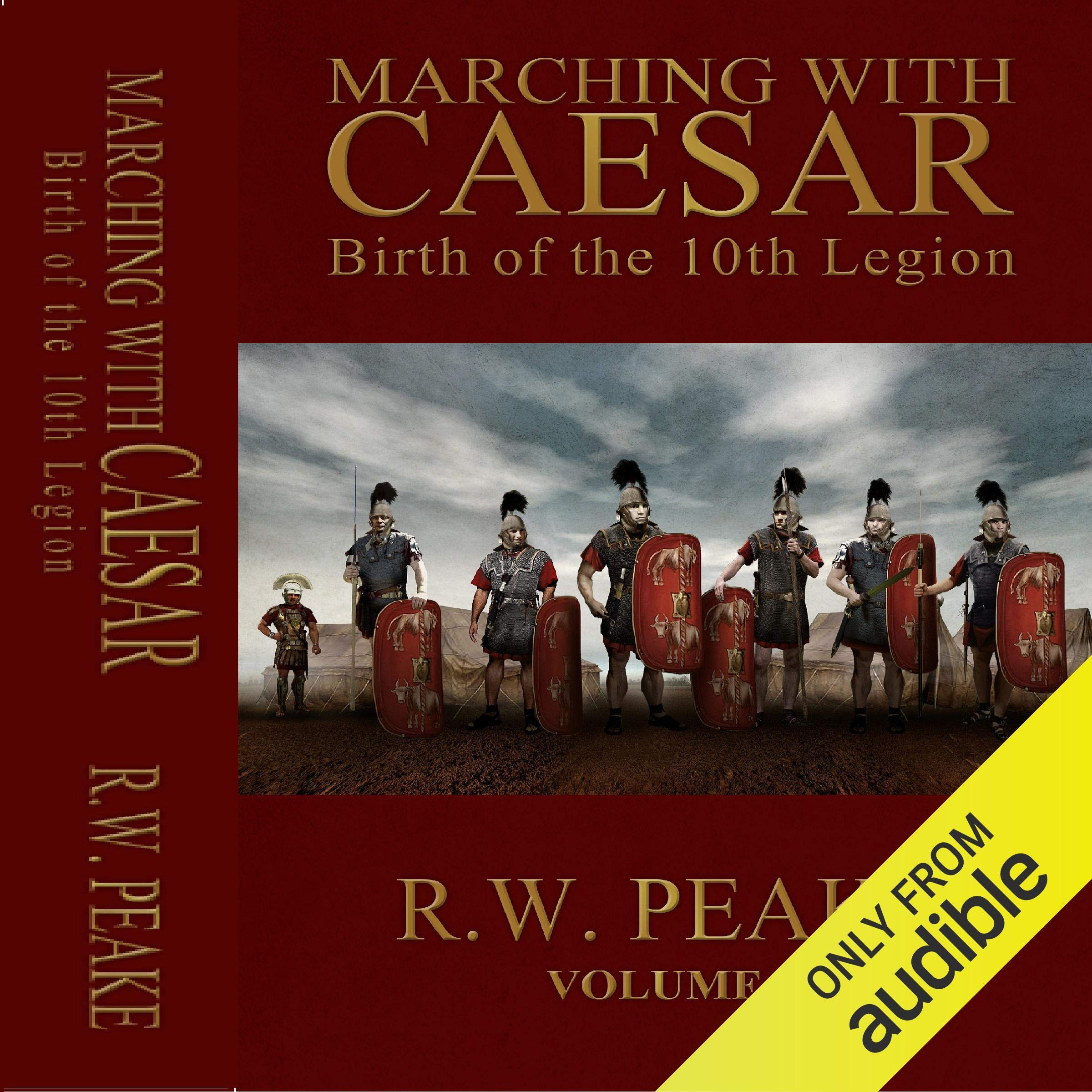 Cover art for Marching with Caesar