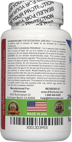 Miniatura 3 de DrFormulas Probióticos para la pérdida de peso para mujeres | Desintoxicación de limpieza de colon para hombres y mujeres | Nexabiotic 2 Week Fast &
