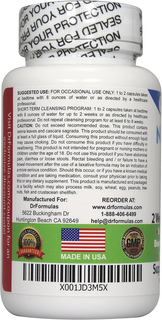 DrFormulas Probiotics for Women Weight Loss | Men & Women Colon Cleanse Detox | Nexabiotic 2 Week Fast & Quick Pills, Diet Supplements (Not Tea)