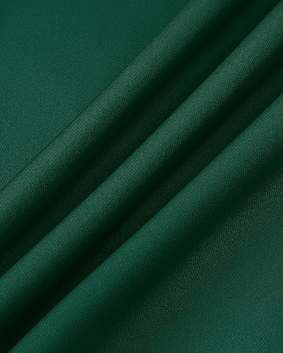 Miniatura 206 de Alimens & Gentle - Camisas de vestir con bolsillo y manga corta, de color liso y sin arrugas, estilo casual con botones, para hombres