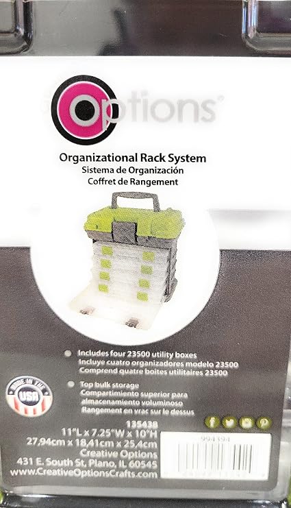 Creative Options Grab'n'Go Rack System, Small