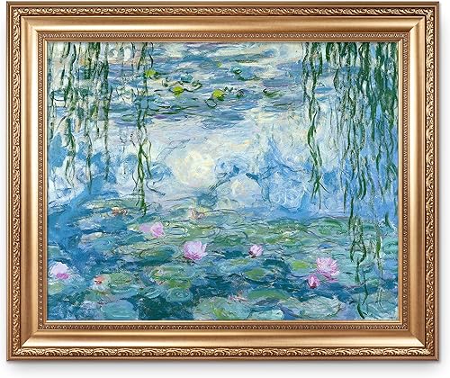 Miniatura 282 de A&T ARTWORK Antibes Seen from The Salis Gardens de Claude Monet Las Obras de Arte Clásico Mundial Reproducciones, Impresiones de Arte en Lienzo