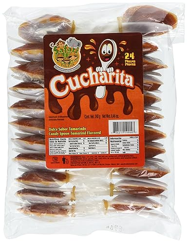 Cuchara caramelo caliente sabor tamarindo caramelo (cucharita con tamarindo)