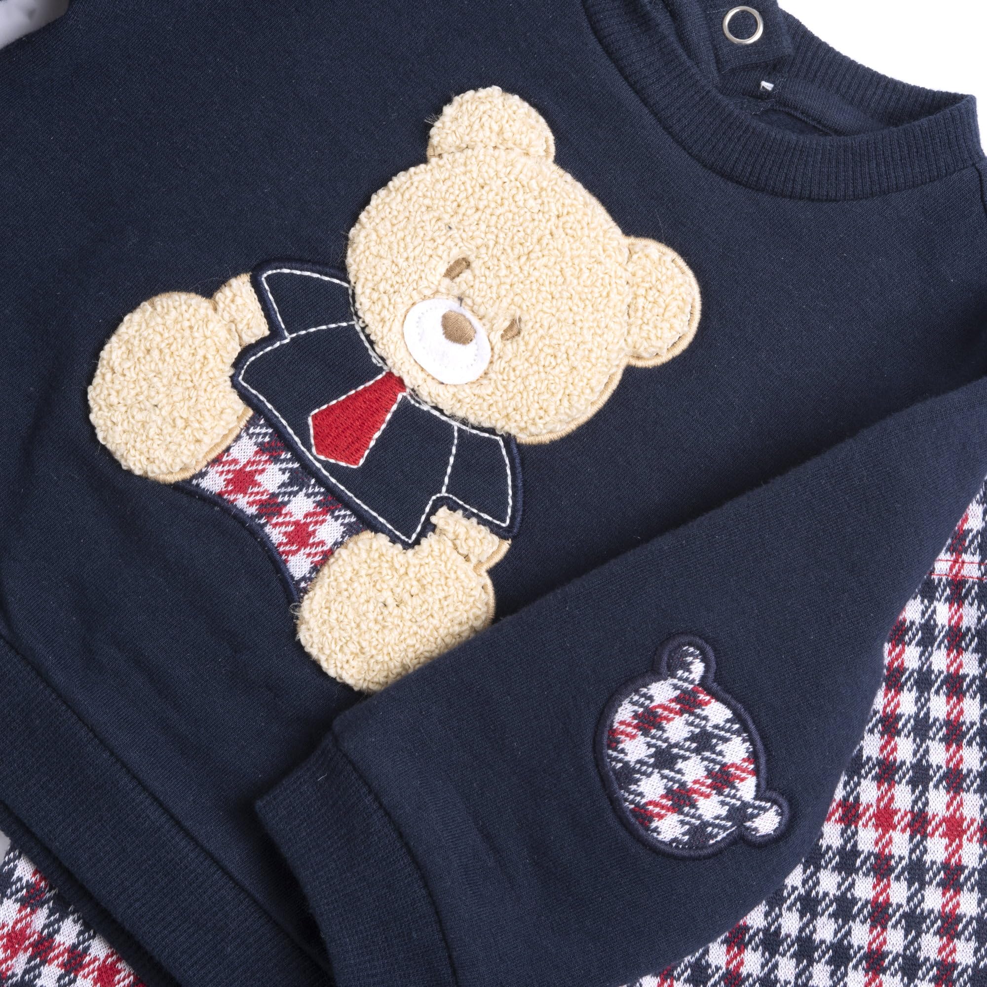 Chicco, Completino Neonato con Felpa e Pantaloni, in Caldo e Morbido Tessuto, Comodo e Pratico, Abbigliamento Neonato 0-24 Mesi, Idea Regalo Neonato, Designed in Italy