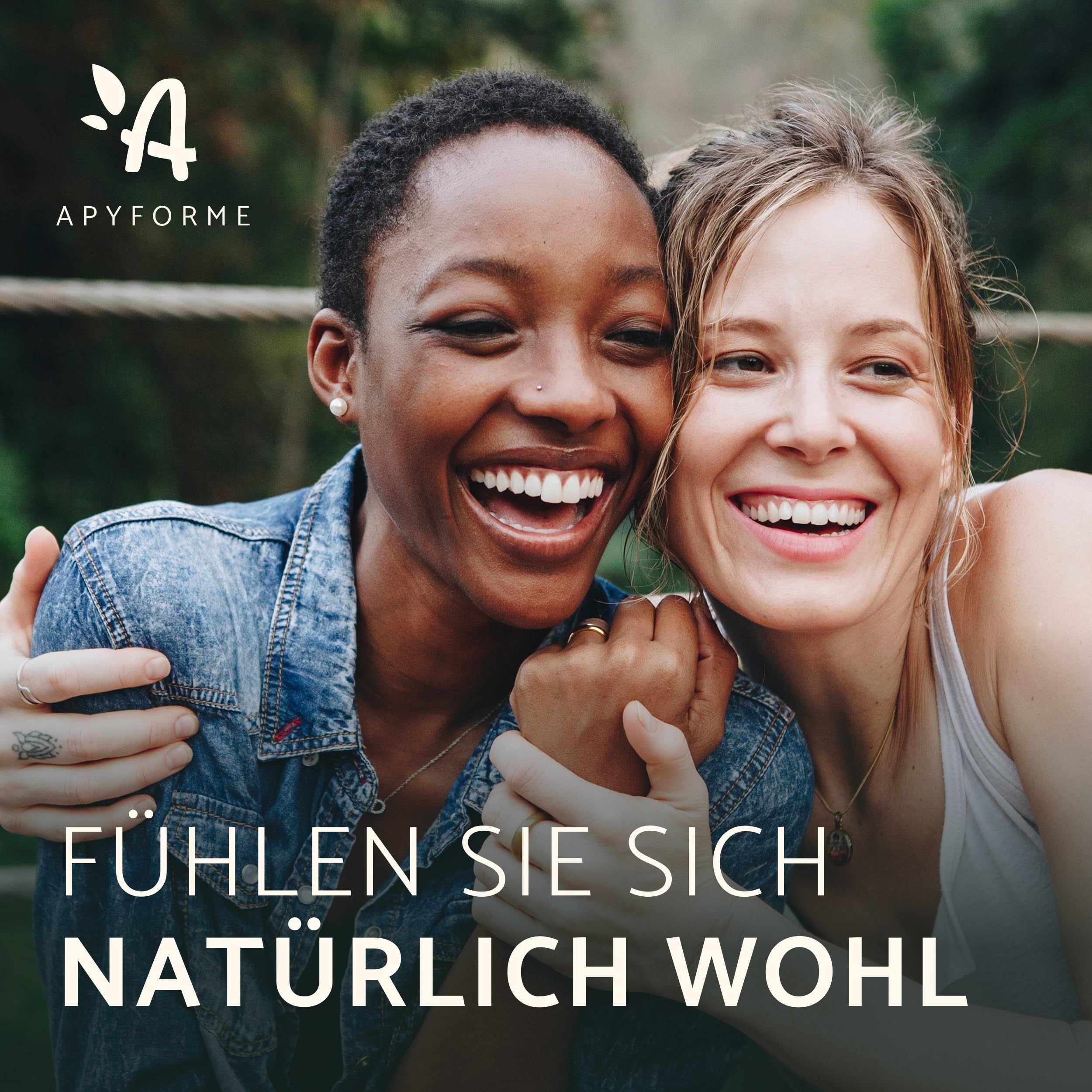 Apyforme - Bakterienstämme für Frauen - Bis zu 40 Milliarden KBE/Tag - 4 Lactobacillus-Stämme: Reuteri, Rhamnosus, Crispatus und Acidophilus - 60 Kapseln - Probio+ Intima