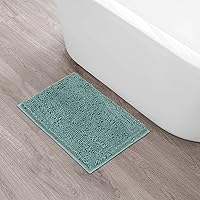 Vista 47 de Resort Collection - Tapete de baño de chenilla, 21 x 34 pulgadas, lino