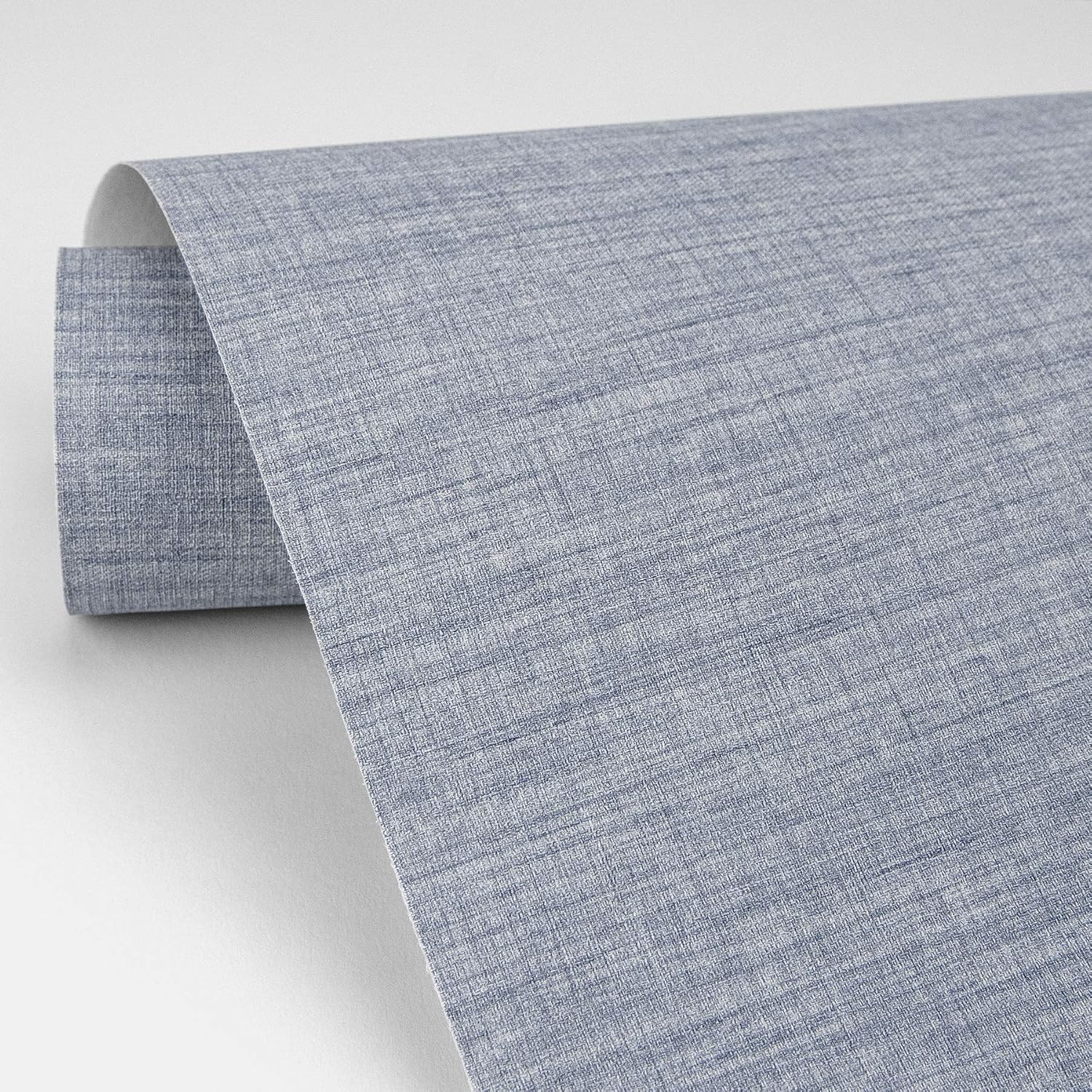 A-Street Prints Blue A-Street Prints 2829-82062 Essence Linen Texture Wallpaper, Light Blue