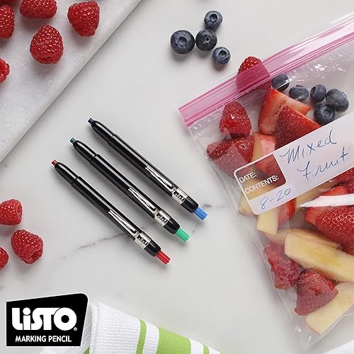 Miniatura 6 de Listo 1620 - Caja de 12 lápices de grasa azules