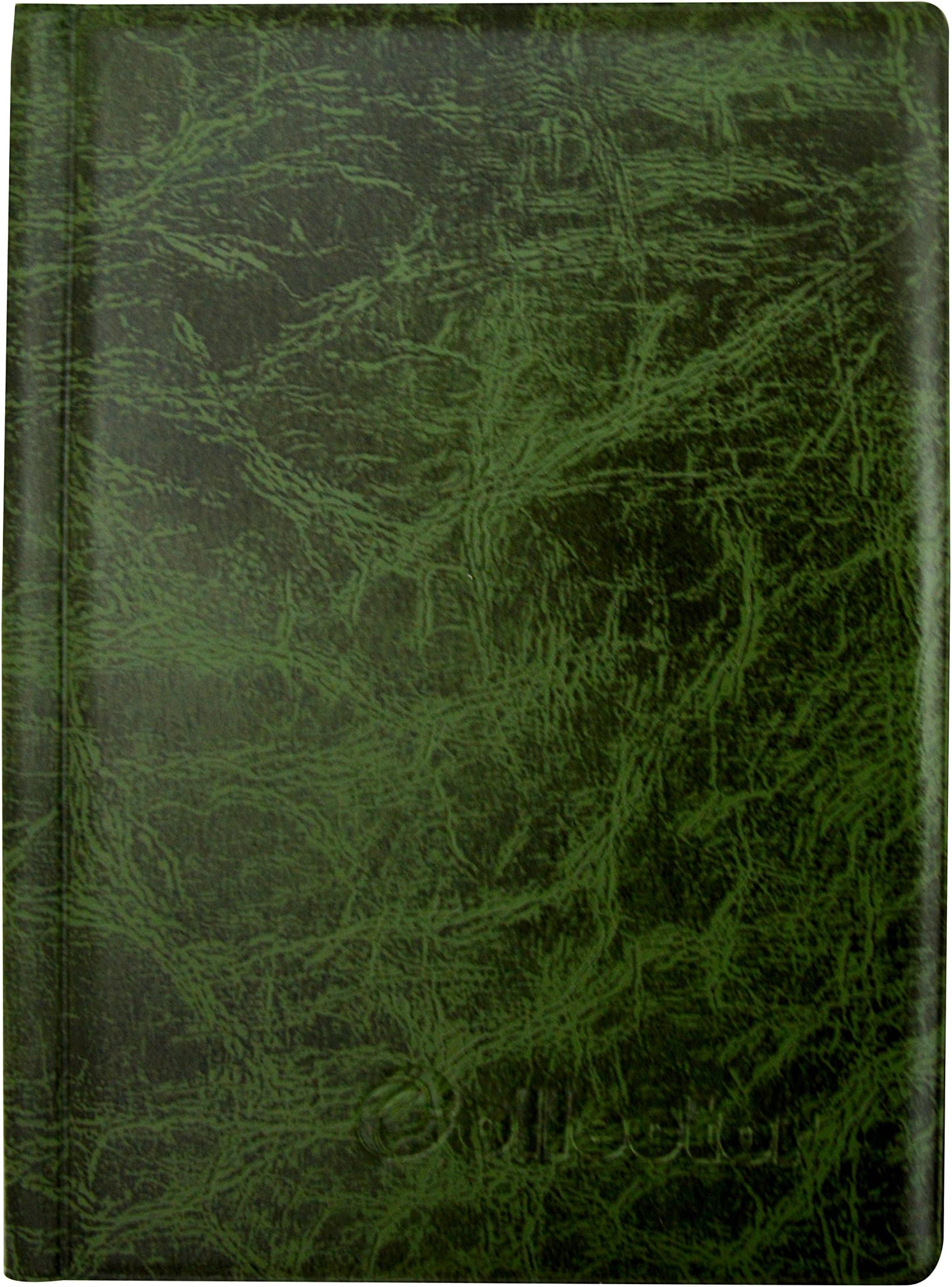COLLECTOR Coin Album for 48 Large Coins – Compatible with Crown 5 Pound £5, 5€, 10€, 20€, 25€, 30€ and 50€ Coins (30-45 mm) Green