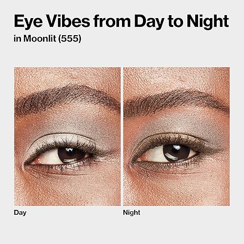 Vista 8 de Revlon ColorStay, 16 horas sombra de ojos, Quad. , luz de luna, Moonlit 555 Moonlit