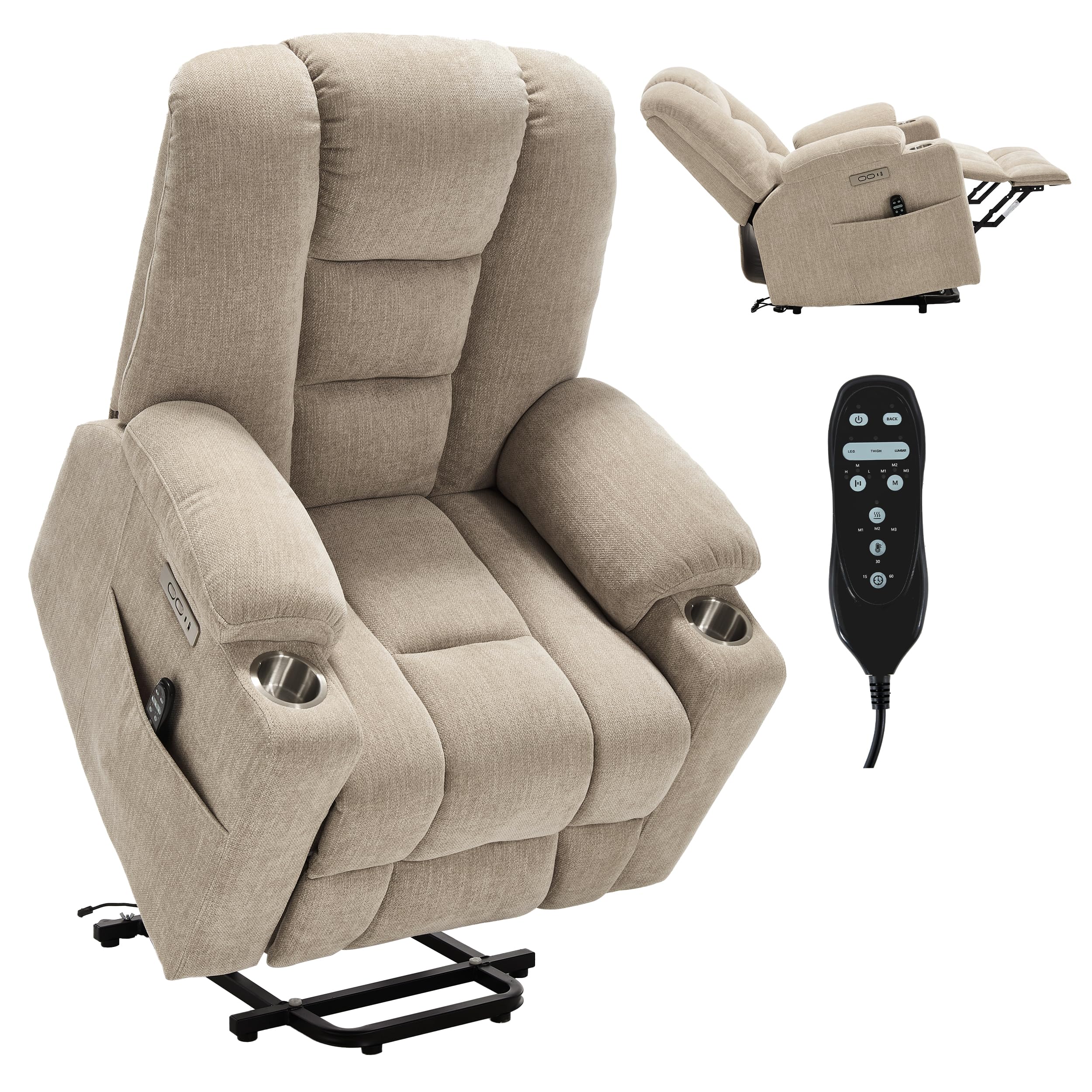 Trustyue Power Lift Chenille Beige